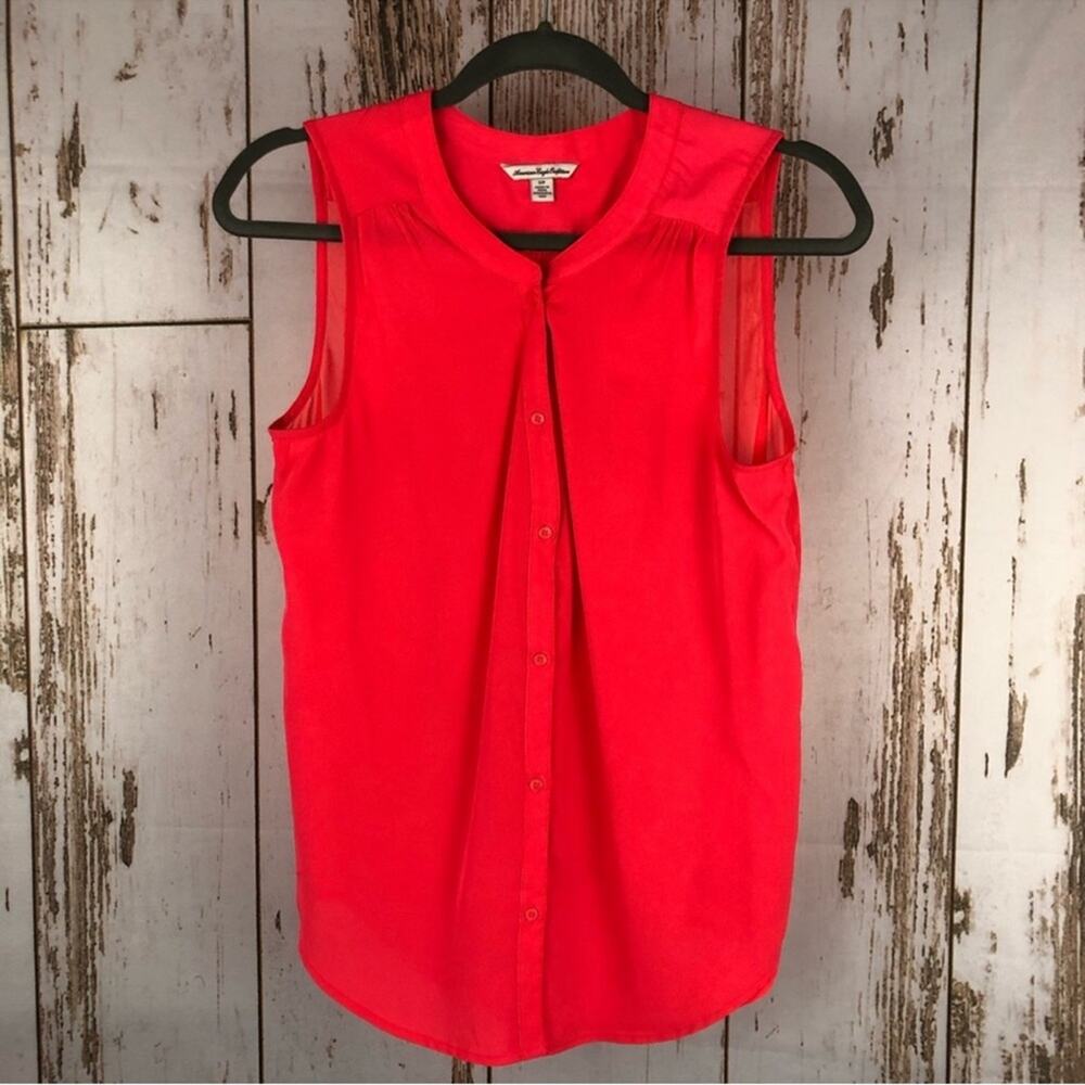 American Eagle Outfitters Sheer Shirt, Size Small. In excellent condition!